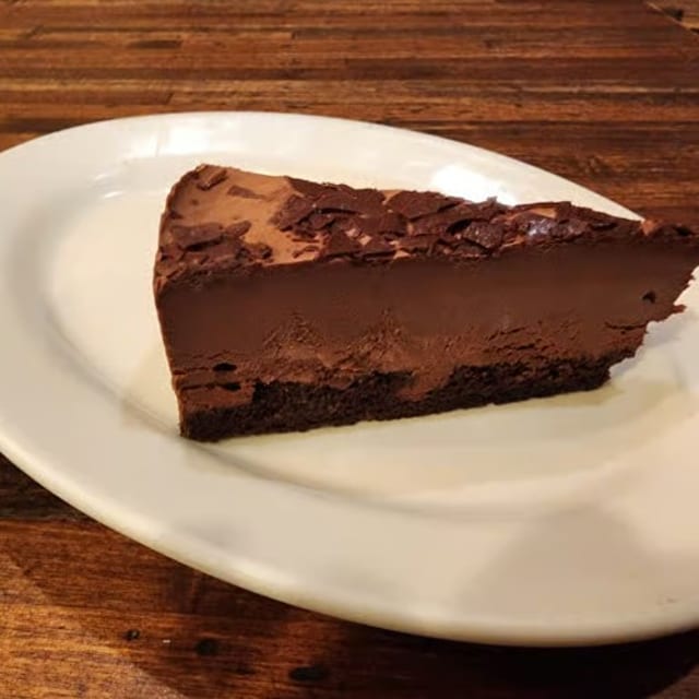 Belgian Chocolate Mousse Cake.