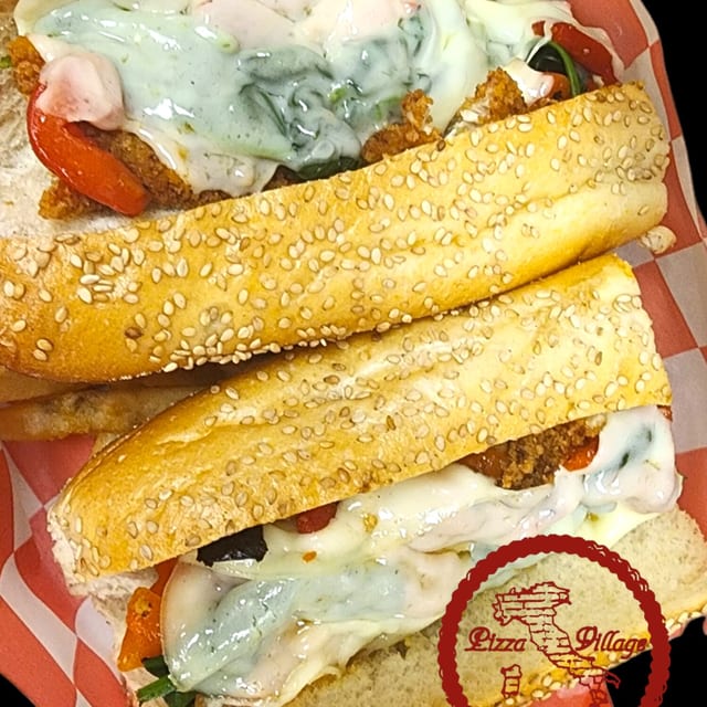 Italian Crispy Chicken Sandwich.